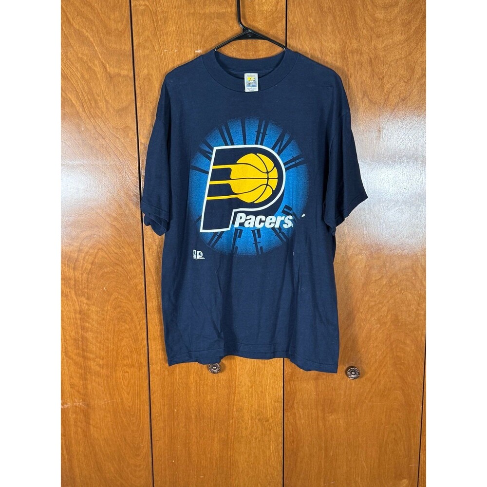 Vintage Indiana Pacers NBA Basketball Competitor View Shirt XL‎